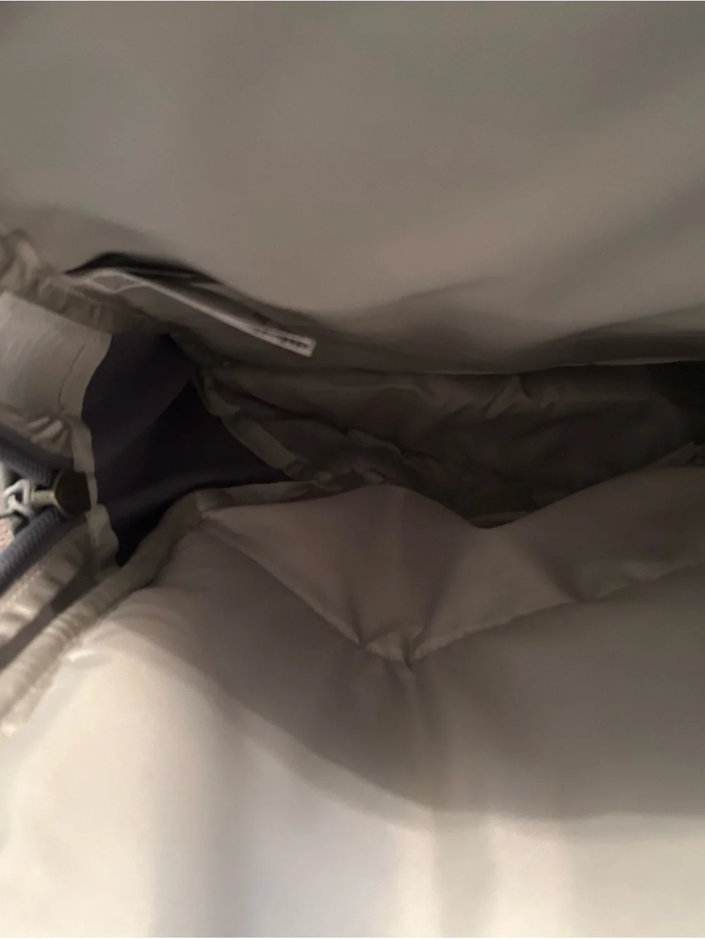 The North Face Borealis Light Gray and Charcoal Backpack - Picture 8 of 14
